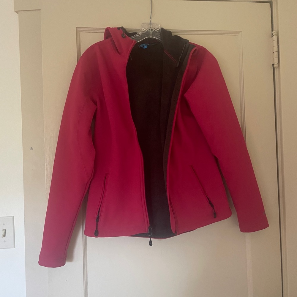 Eastern Mountain Sports Pink Ski Jacket Weather-Resistant
